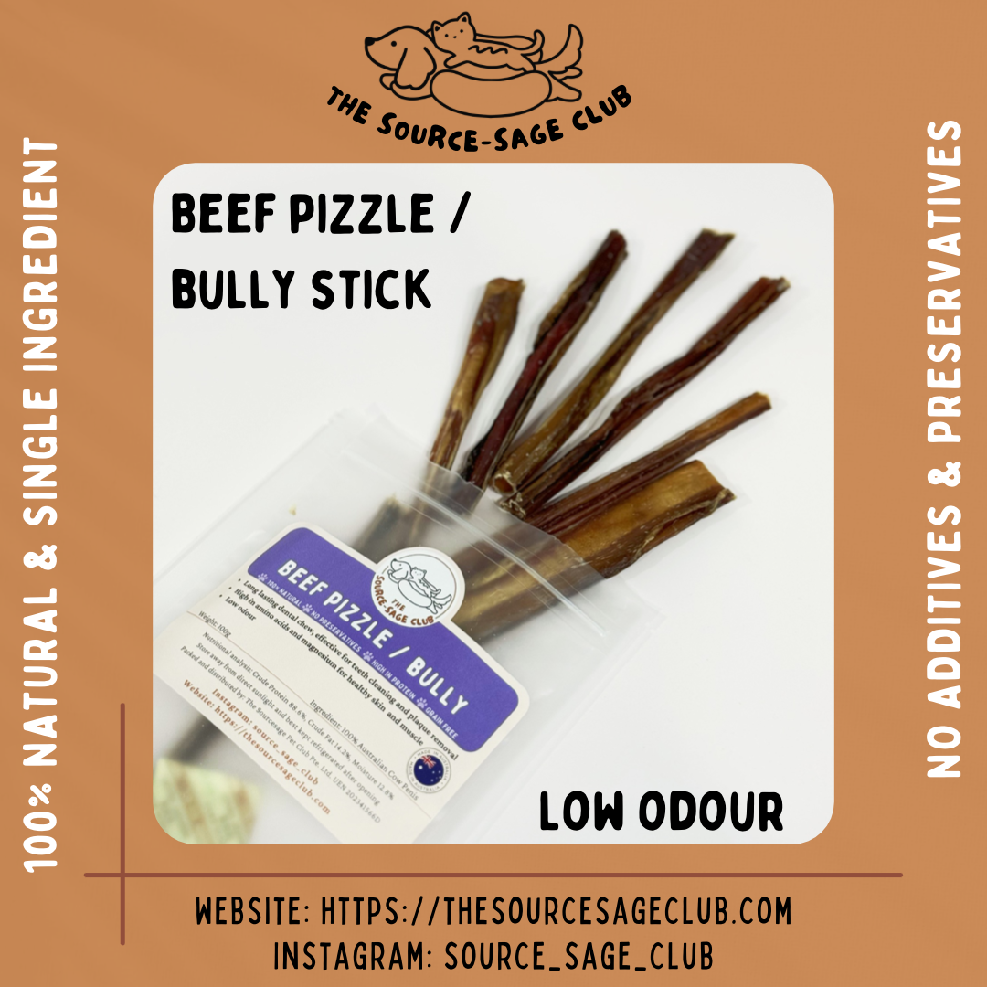 Pizzle stick 2025 dog treat