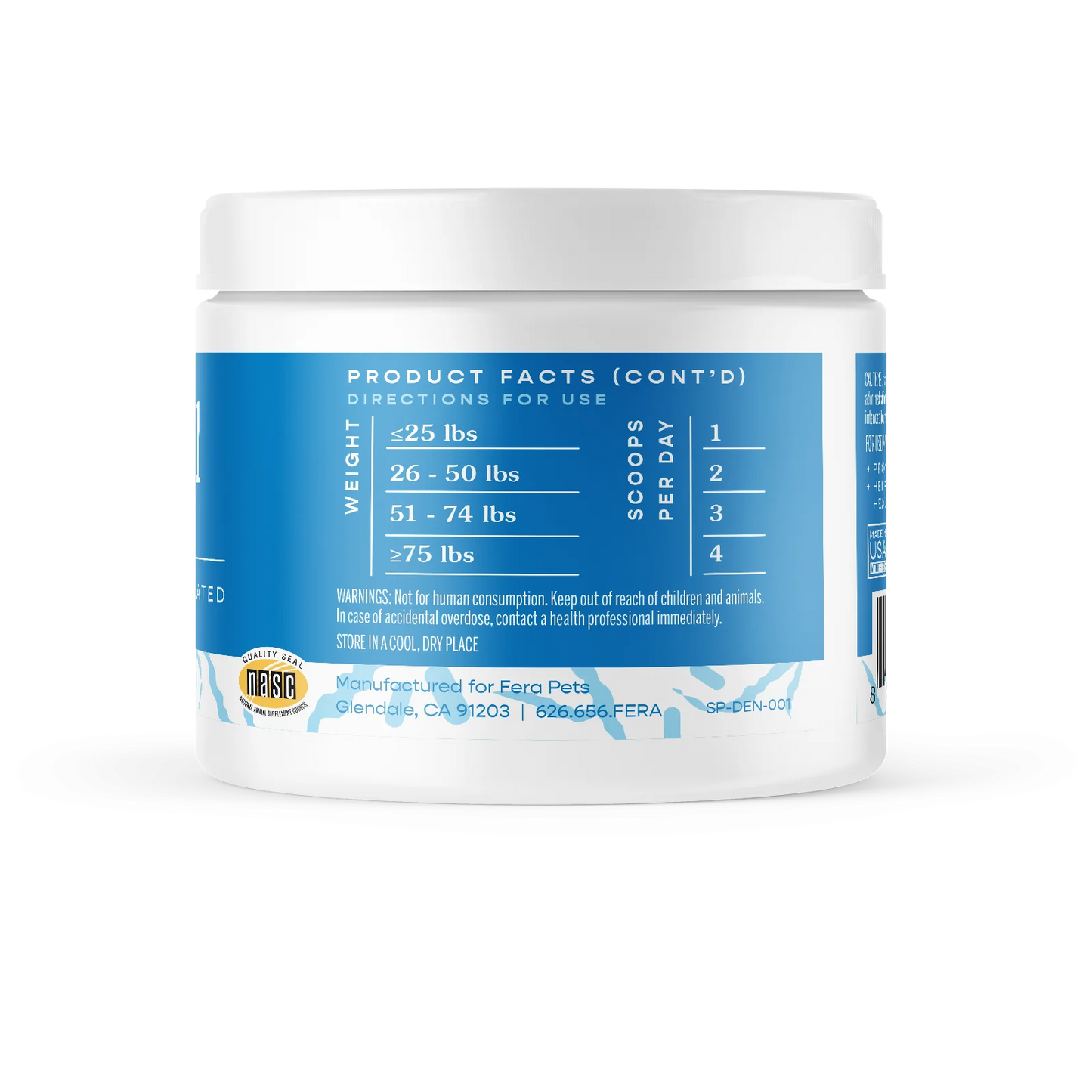 Fera Dental Support for Dogs and Cats