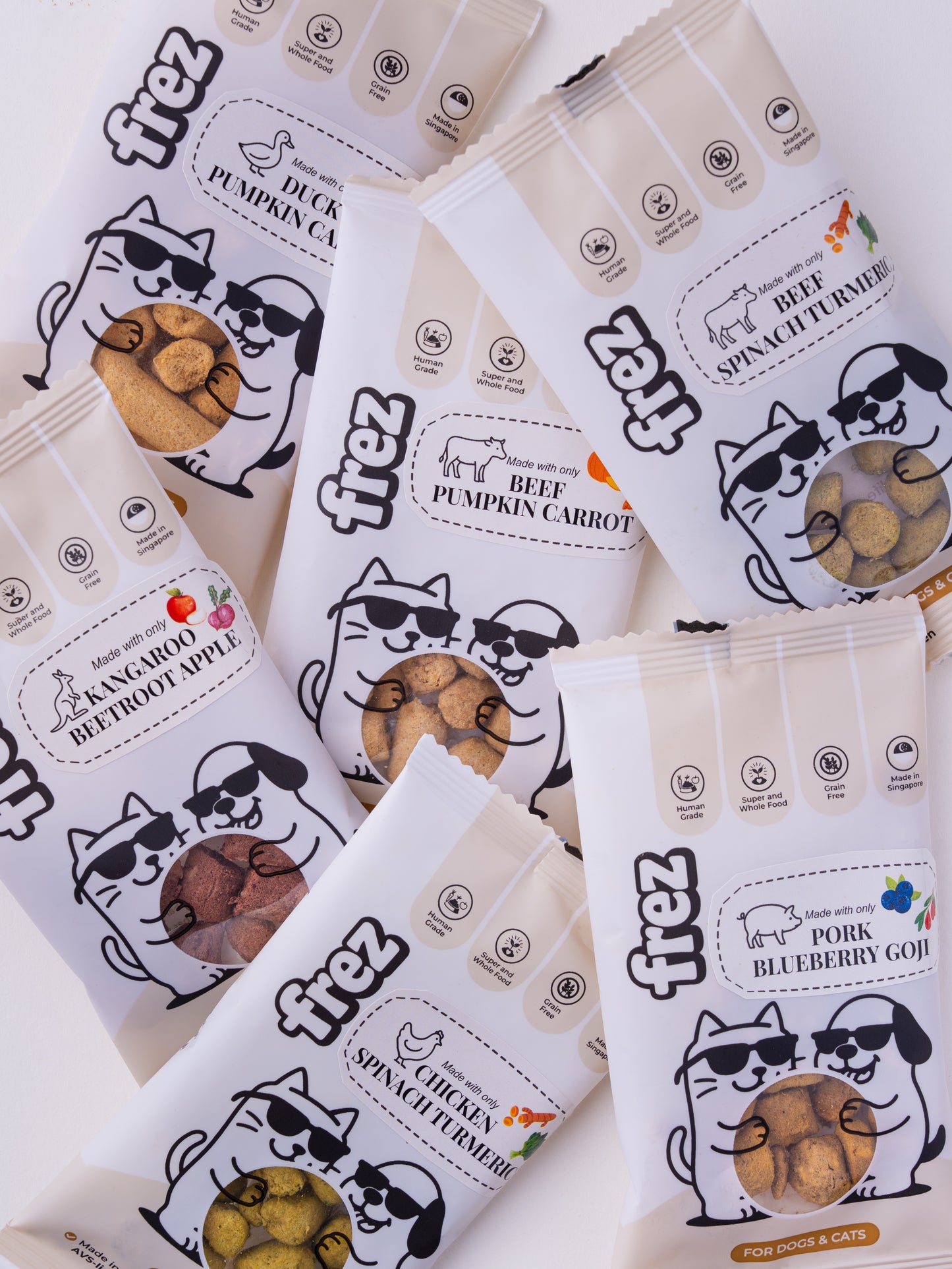 FREZ Mini Munch Pack (10 for $15.90) (Dog and Cats Treats)