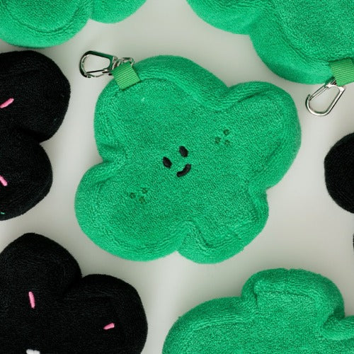 BITE ME X PPP STUDIO - Poop bag Pouch Black Flower or Green Coli