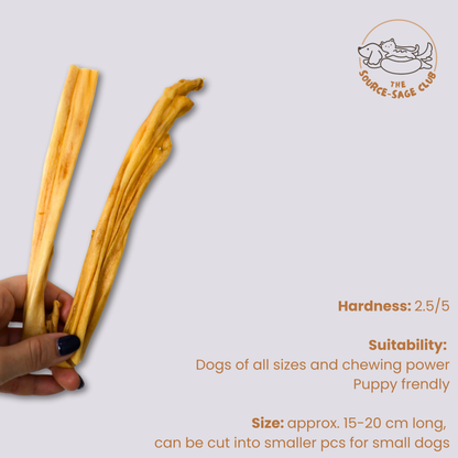 (NEW LAUNCH) Rabbit Skin for Dogs (single ingredient dog treats, dog dental chew) Sourcesage Club