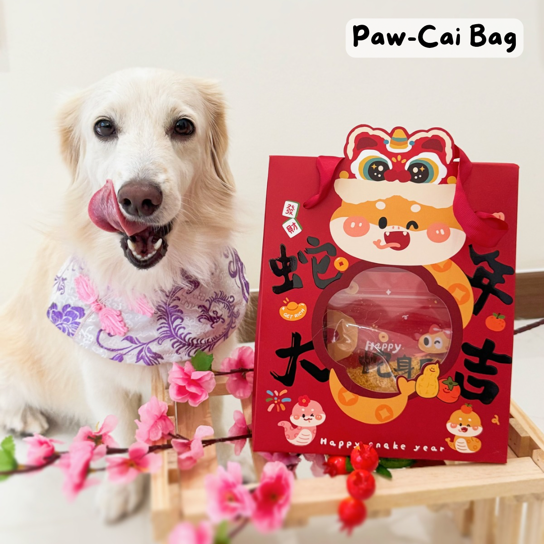 Paw-Cai Bag Chinese New Year Dog & Cat Treats