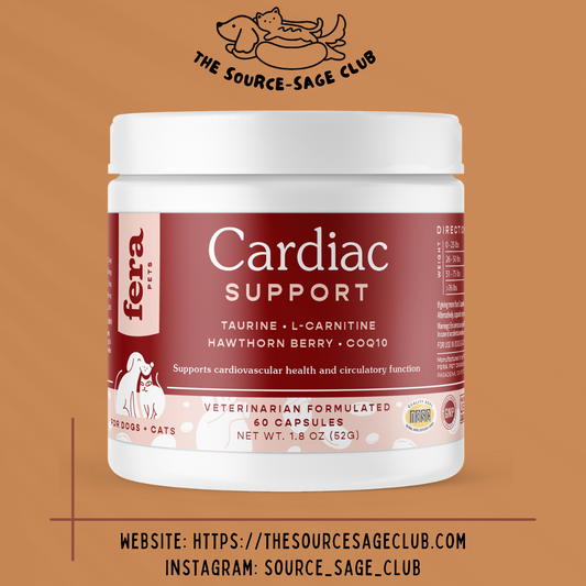 Fera Cardiac (heart) Support for Dogs and Cats supplement