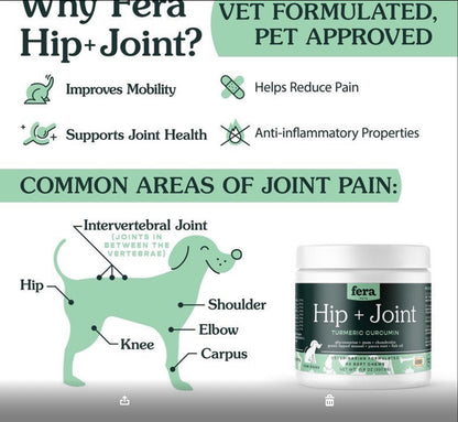 FERA Hip + Joint for Dogs (12oz)