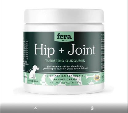 FERA Hip + Joint for Dogs (12oz)