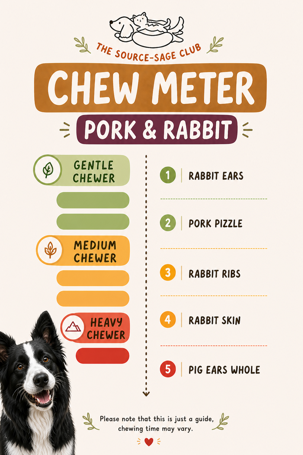 Rabbit Ears With Fur Natural Dewormer for Dogs (single ingredient dog treats, dog dental chew) Sourcesage Club