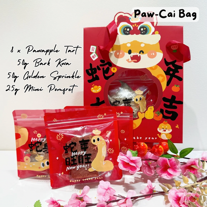 Paw-Cai Bag Chinese New Year Dog & Cat Treats