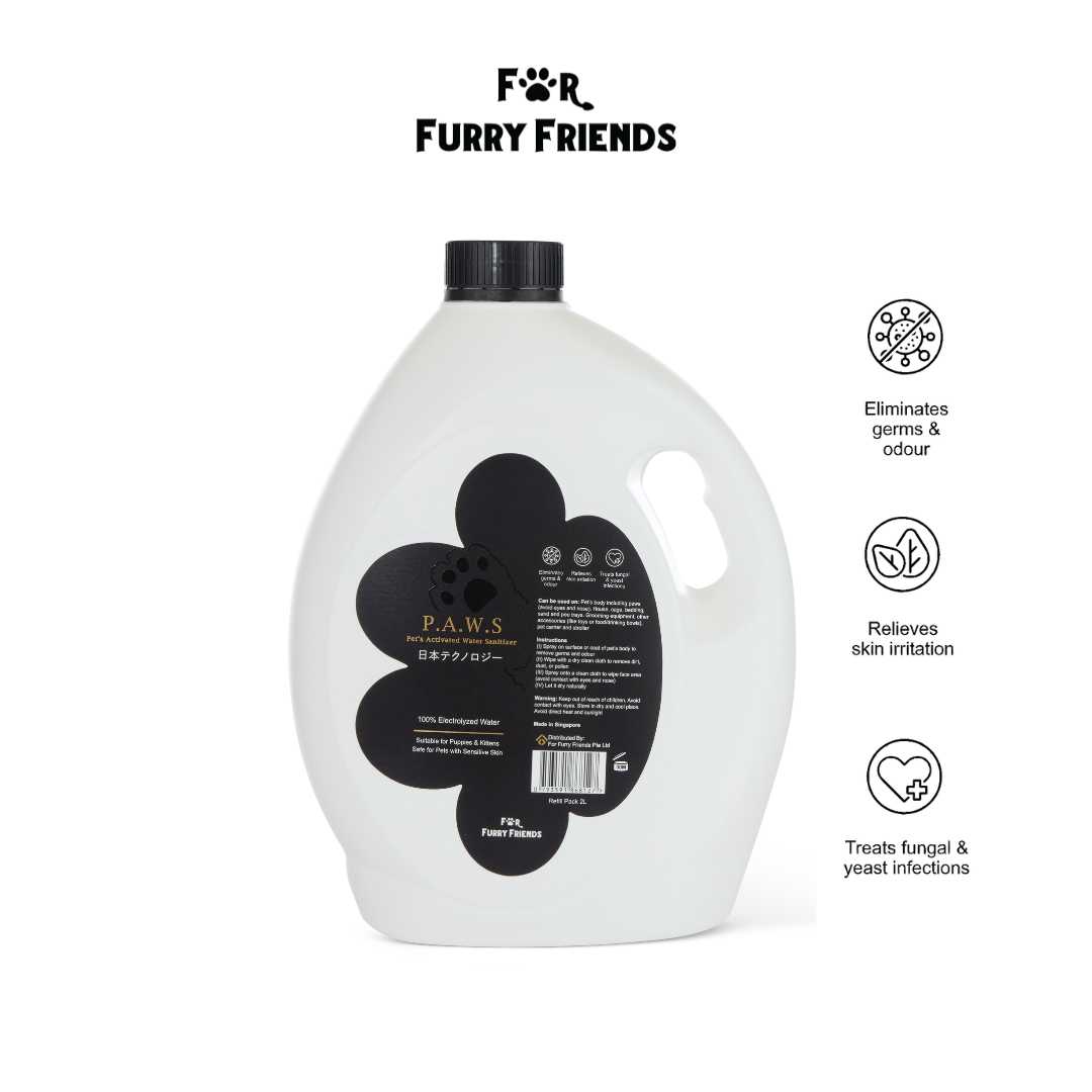 (For Furry Friends) Pet's Activated Water Sanitizer (P.A.W.S)