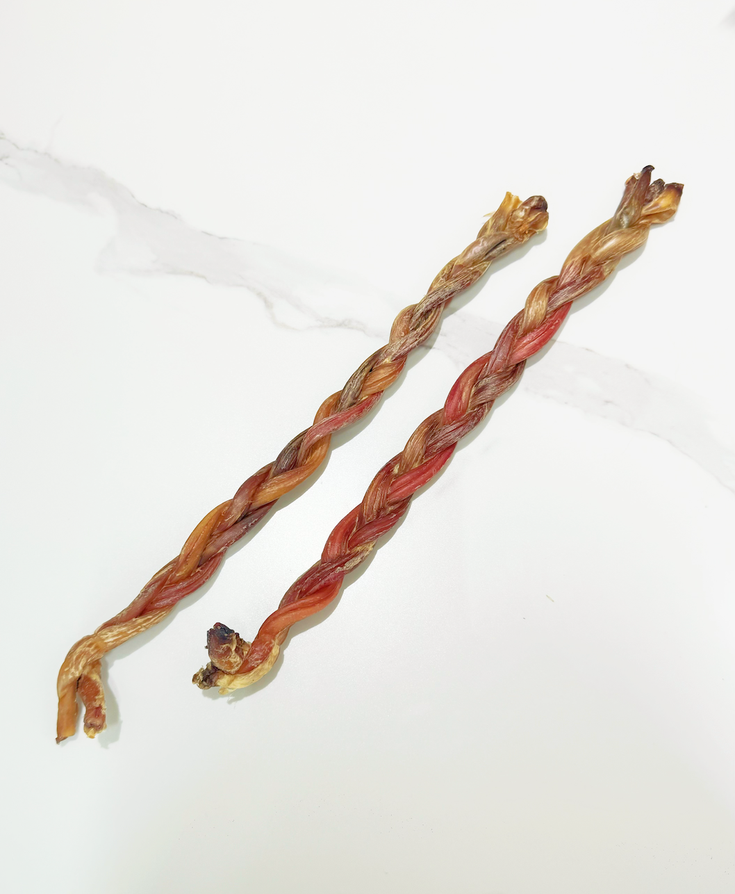 Air Dried Goat Pizzle Bully Stick (single ingredient dog treats, dog dental chew)