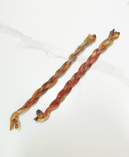 Air Dried Lamb Pizzle Bully Stick (single ingredient dog treats, dog dental chew)