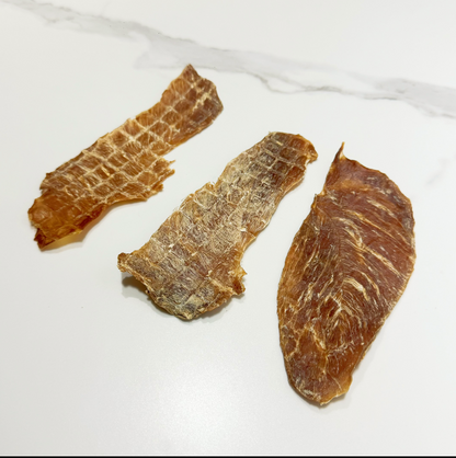 Air Dried Duck Meat Jerky (single ingredient dog treats, dog dental chew)