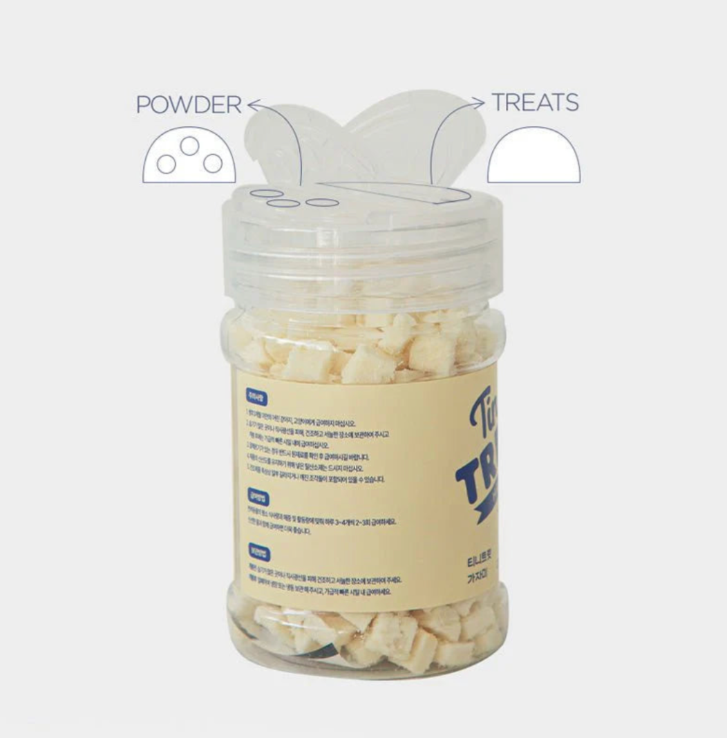 BITE ME Tiny Freeze Dried Treats & Toppers (single ingredient treats for cats & dogs)