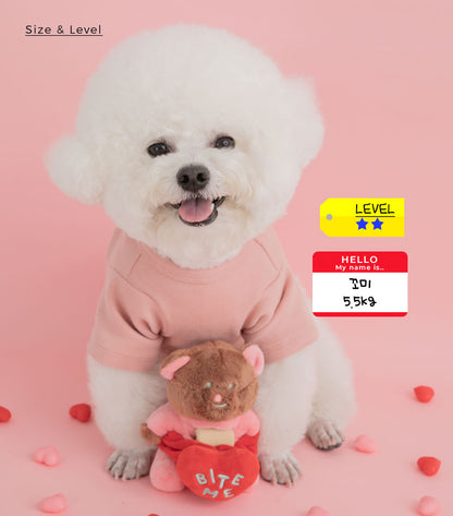 BITE ME Love Bear Nose-work toy (snuffle nose-work toy for cats and dogs made in Korea)