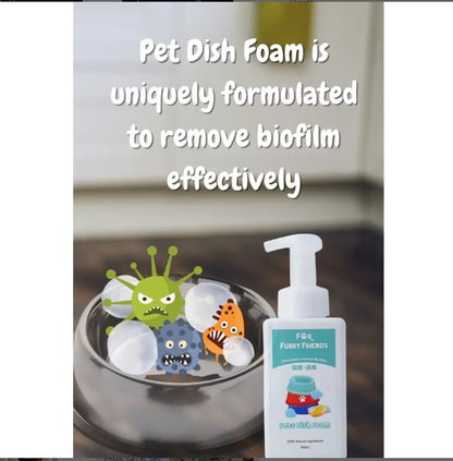 (For Furry Friends) Pets Dish Foam