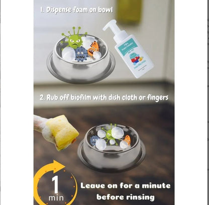 (For Furry Friends) Pets Dish Foam