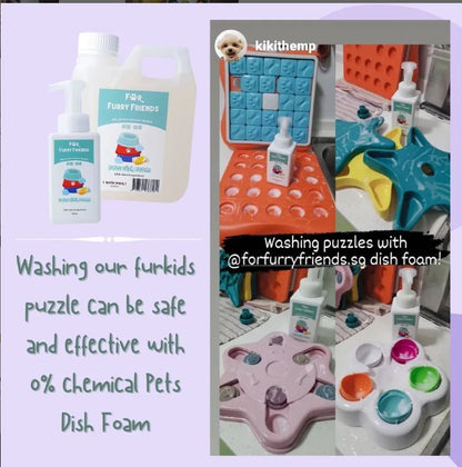 (For Furry Friends) Pets Dish Foam