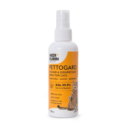 Pettogard® Wound & Disinfectant Spray for Dogs and Cats