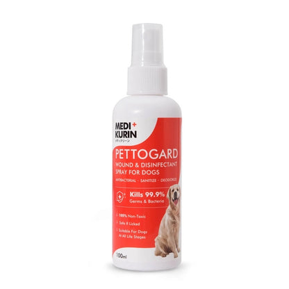 Pettogard® Wound & Disinfectant Spray for Dogs and Cats