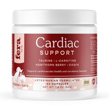 Fera Cardiac (heart) Support for Dogs and Cats supplement