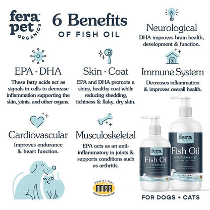 Fera Pet Organics Fish Oil (dogs and cats supplement)